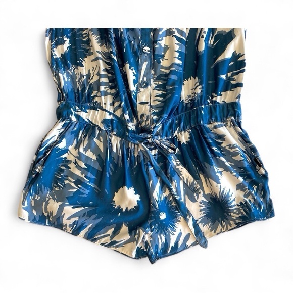 ADIDAS Floral Romper Shorts Size Small - Picture 3 of 11